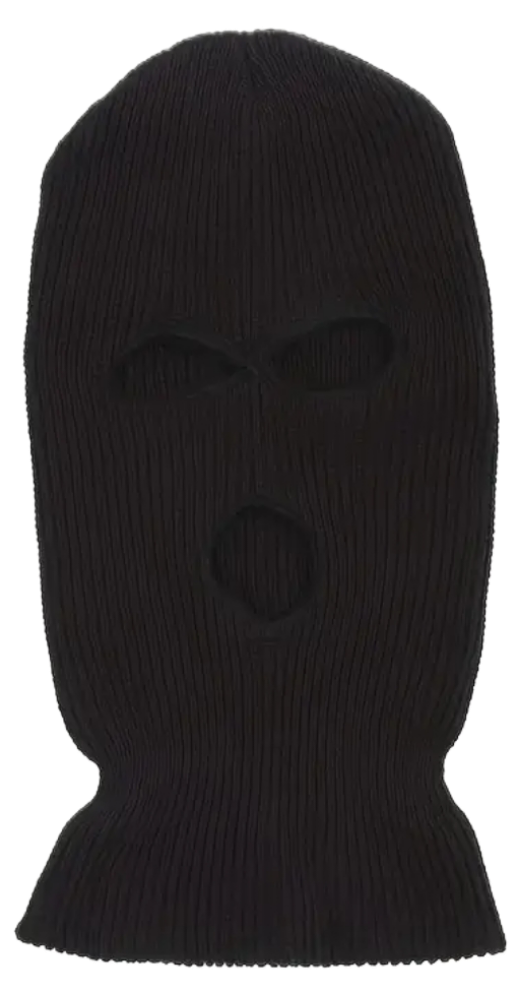 Balaclava Bomuld Sort