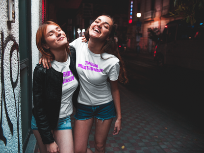 Din Polterabend Tekst -Hvid T-shirt