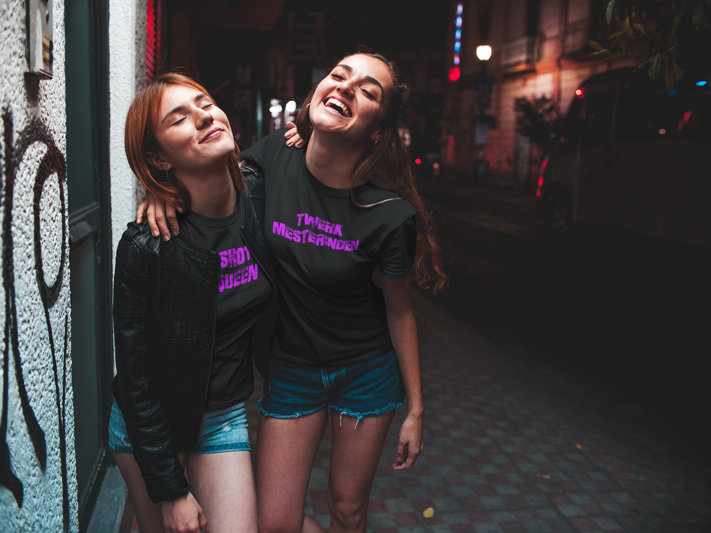 Din Polterabend Tekst -Sort T-shirt